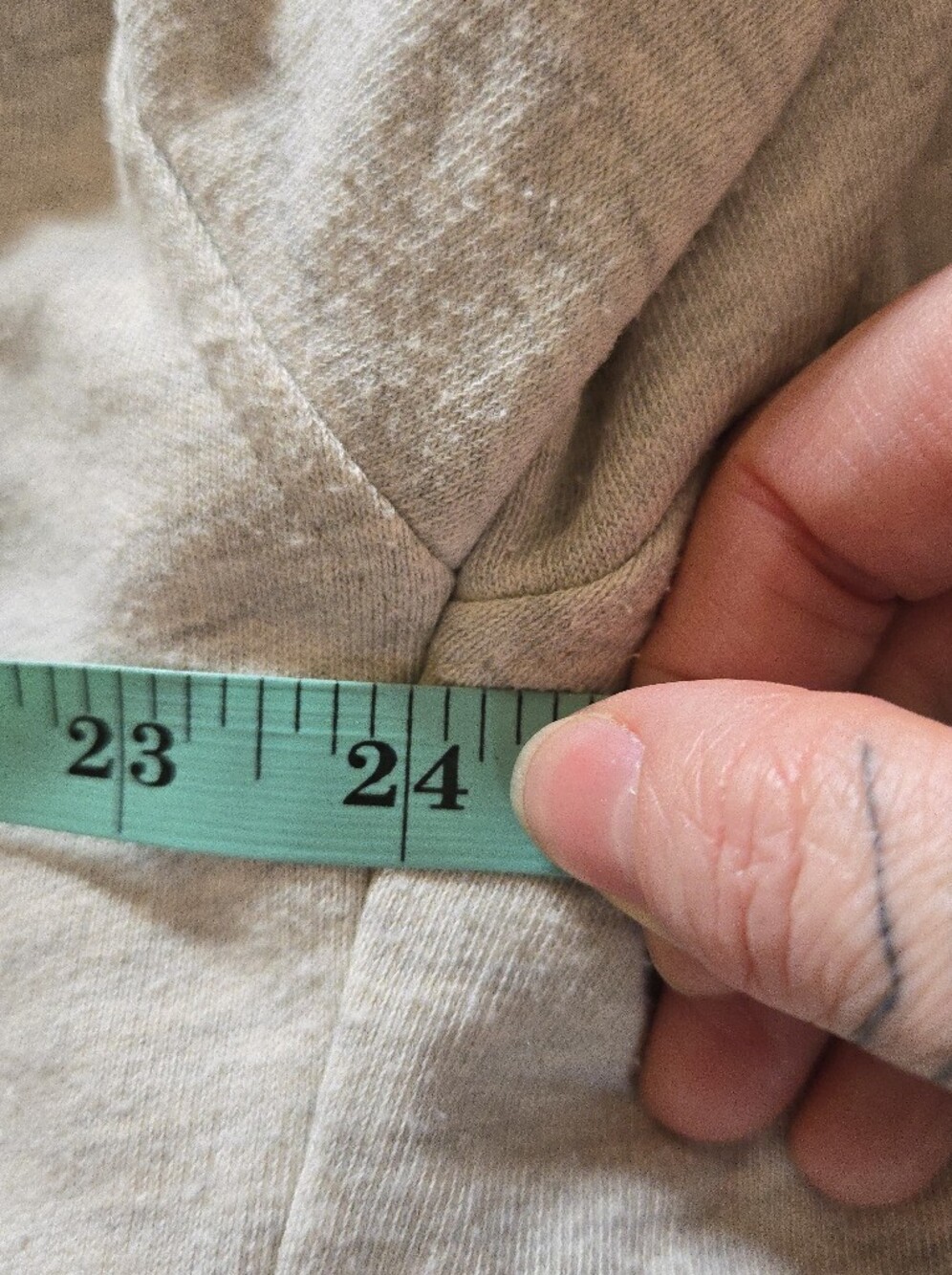 KOTN | Light Gray Terry Sweatshirt, Size S - Picture 7 of 8